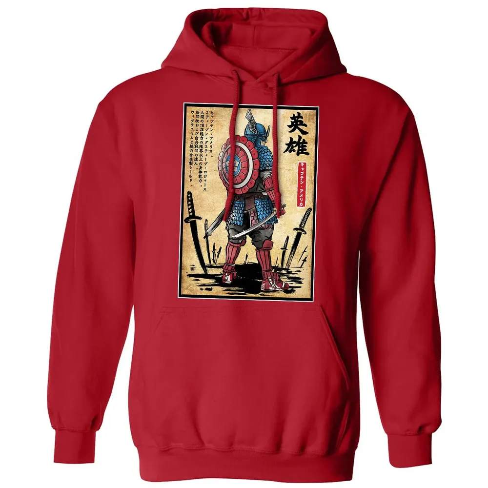 Captain Samurai Classic Unisex Hoodie - 5