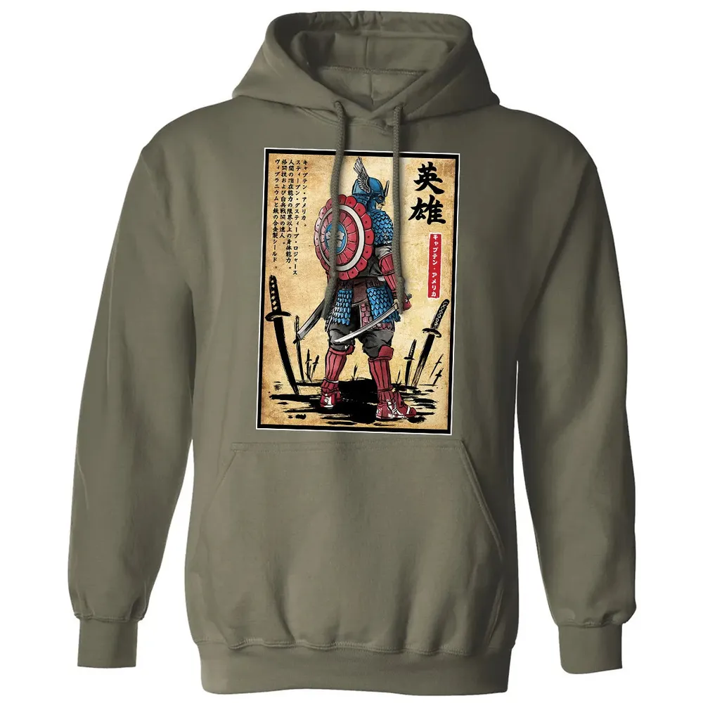 Captain Samurai Classic Unisex Hoodie - 4