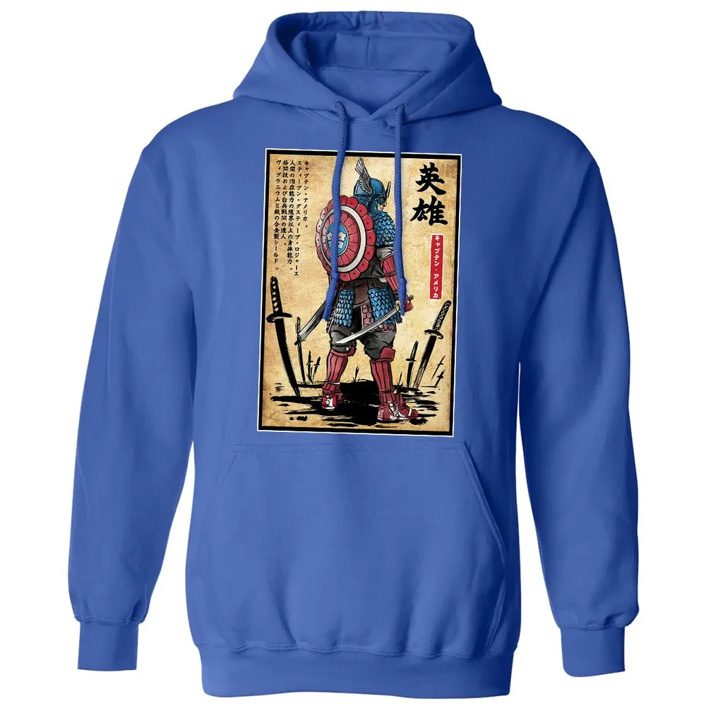 Captain Samurai Classic Unisex Hoodie - 9