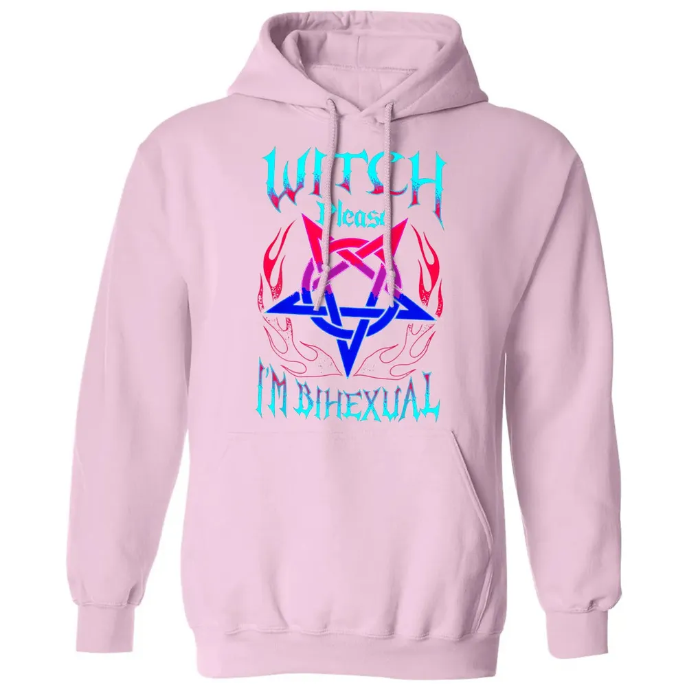 Witch Please I'm Bihexual Classic Unisex Hoodie - 3