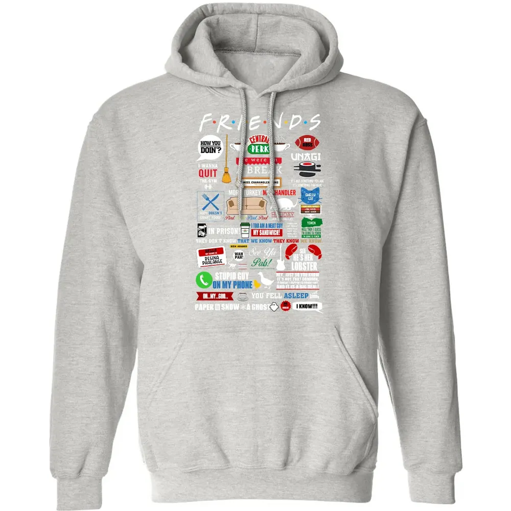 F R I E N D S Classic Unisex Hoodie - 8