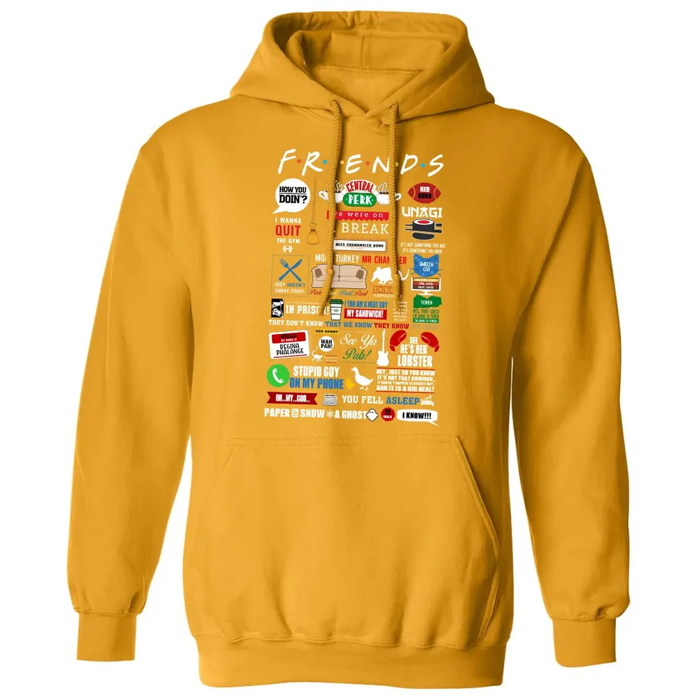 F R I E N D S Classic Unisex Hoodie - 12