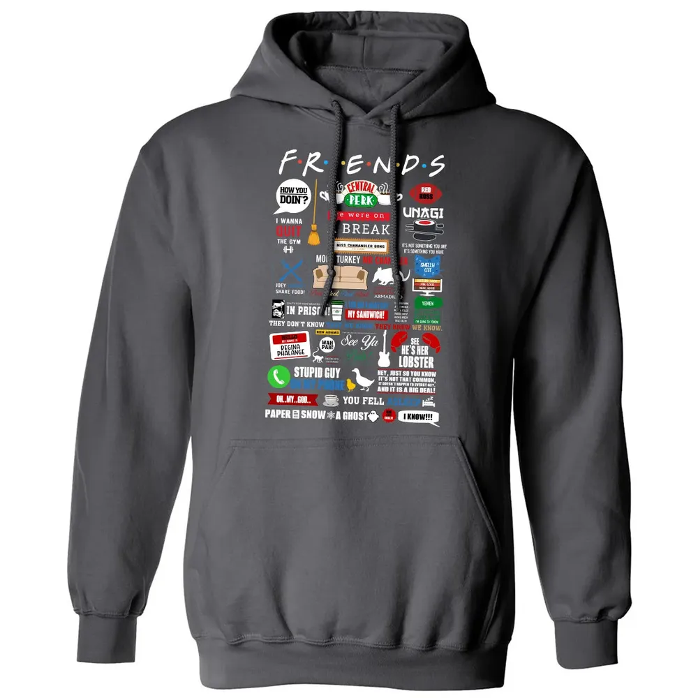 F R I E N D S Classic Unisex Hoodie - 7