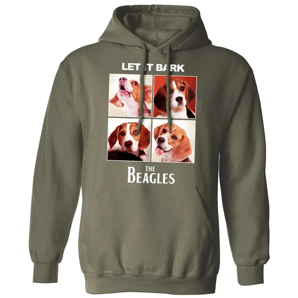 Let It Bark The Beagles Classic Unisex Hoodie - 4