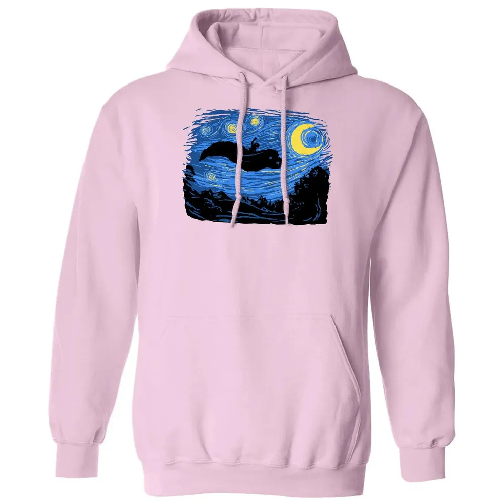 Neverending Starry Night Classic Unisex Hoodie - 3