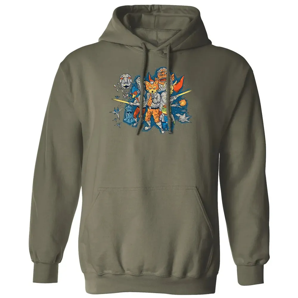 Star Fox Wars Classic Unisex Hoodie - 4