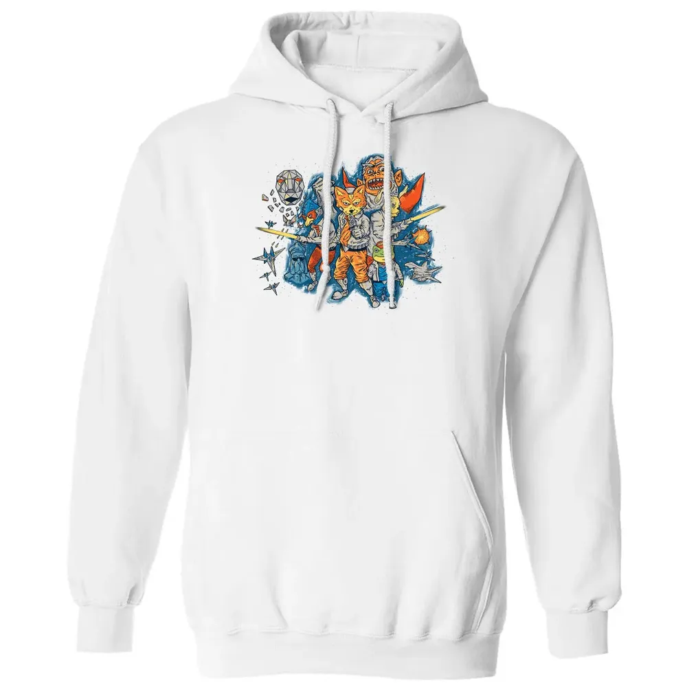 Star Fox Wars Classic Unisex Hoodie - 11