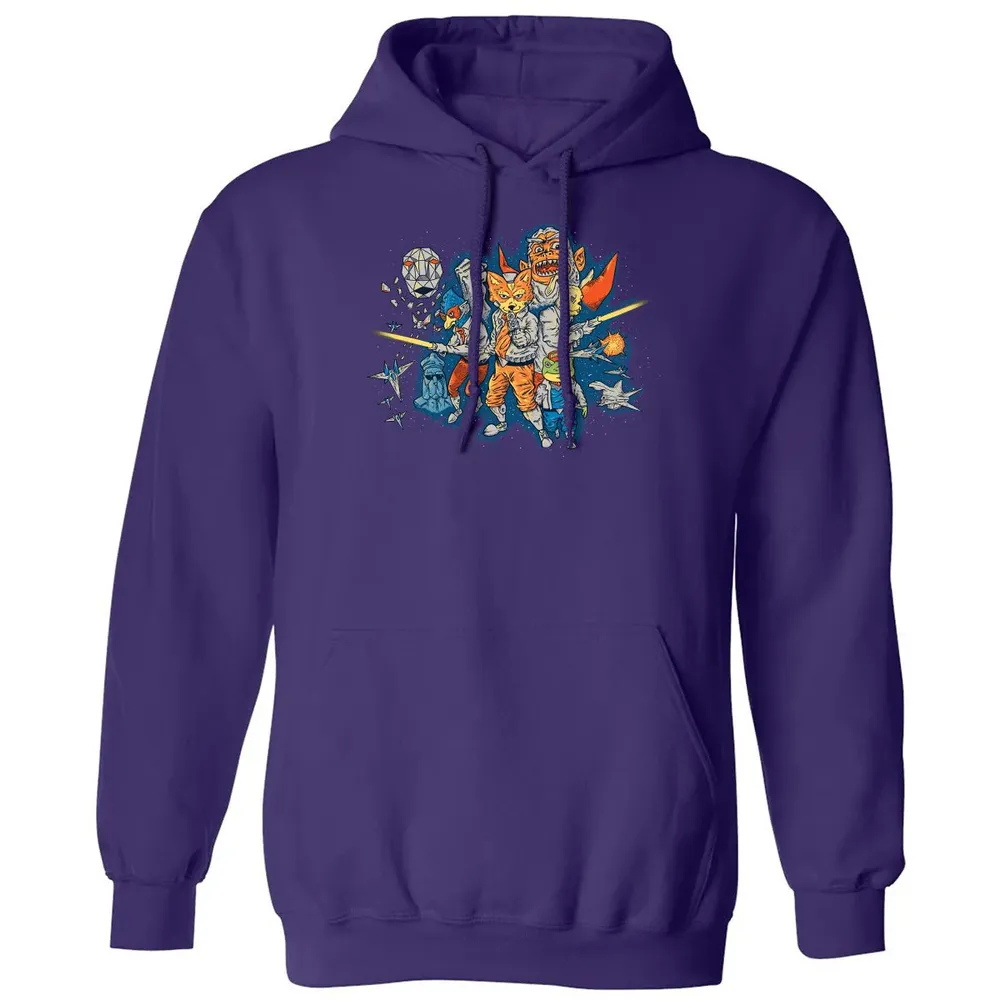 Star Fox Wars Classic Unisex Hoodie - 6