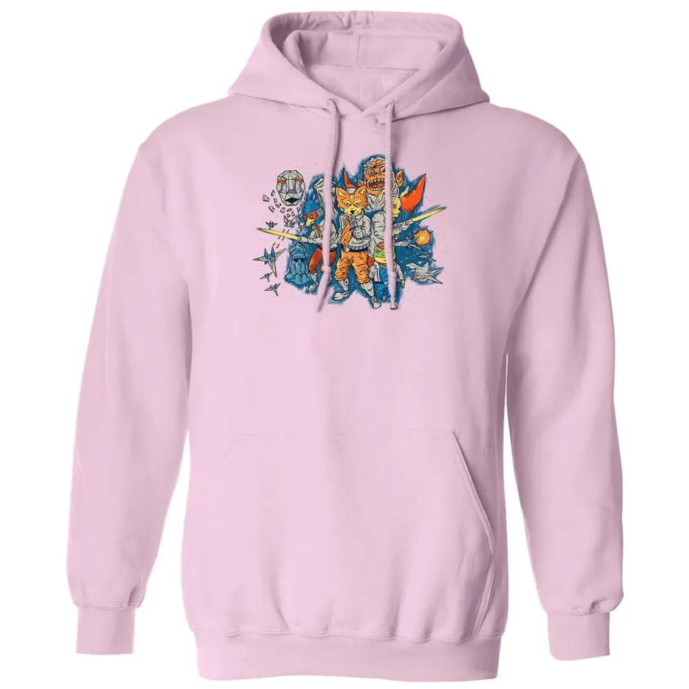Star Fox Wars Classic Unisex Hoodie - 3