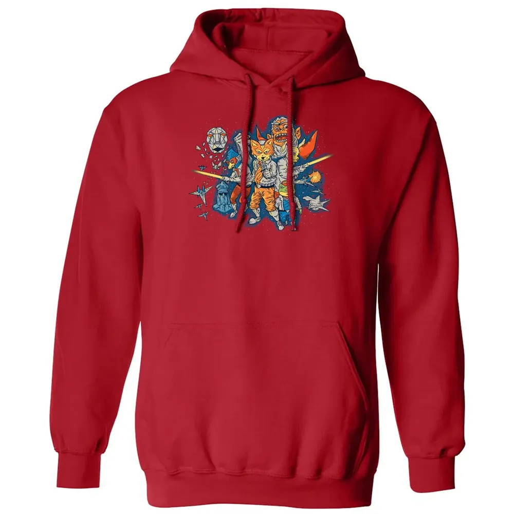 Star Fox Wars Classic Unisex Hoodie - 5