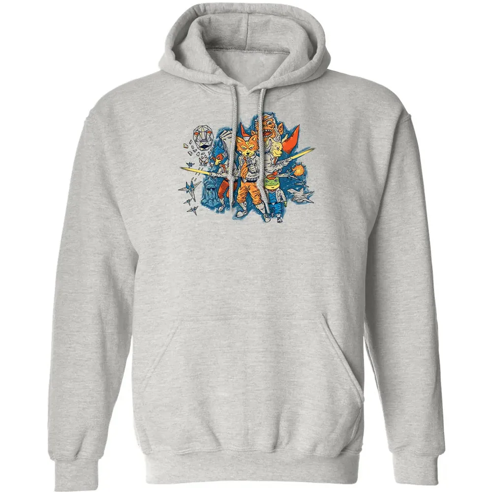 Star Fox Wars Classic Unisex Hoodie - 8