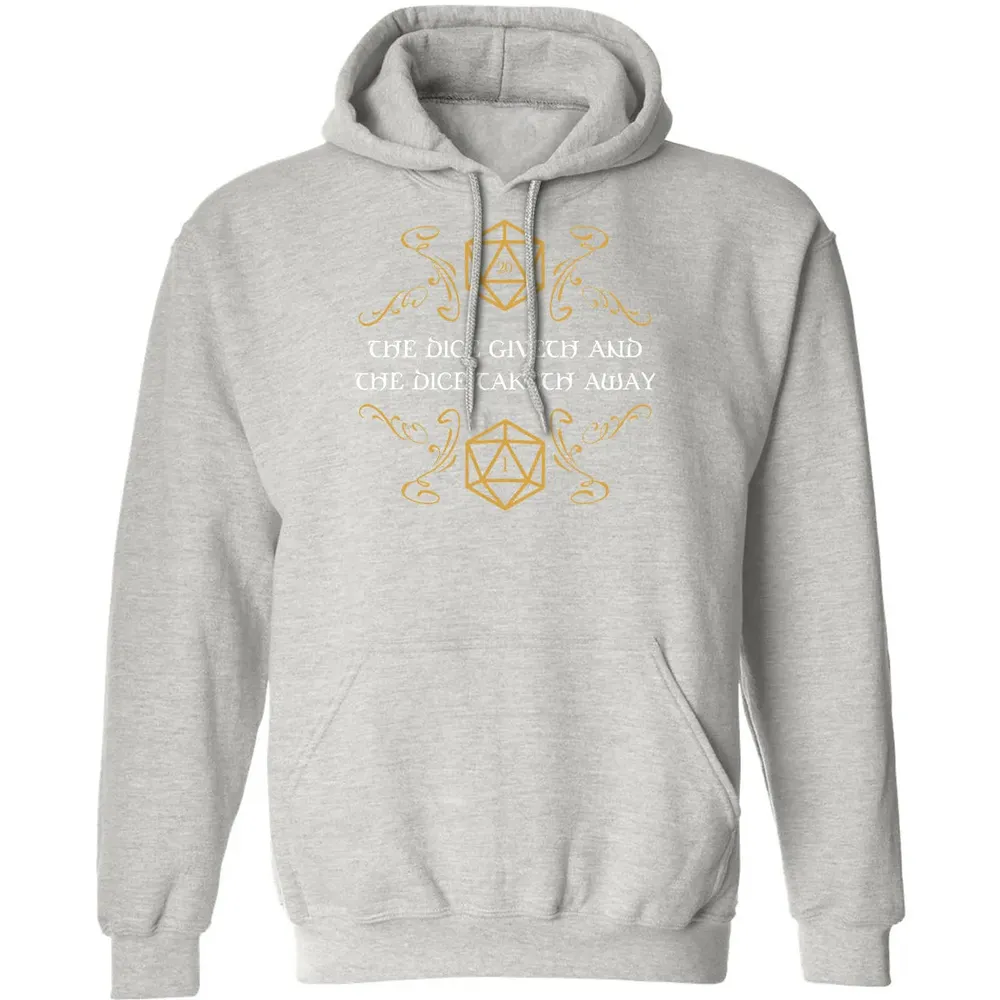 The Dice Giveth and Taketh Away Natural 20 and Critical Fail Classic Unisex Hoodie - 8