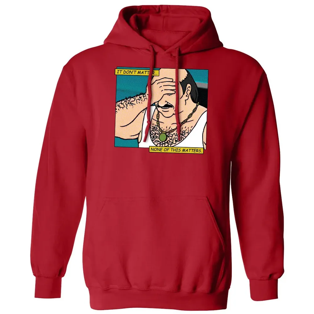 None Of This Matters Classic Unisex Hoodie - 5