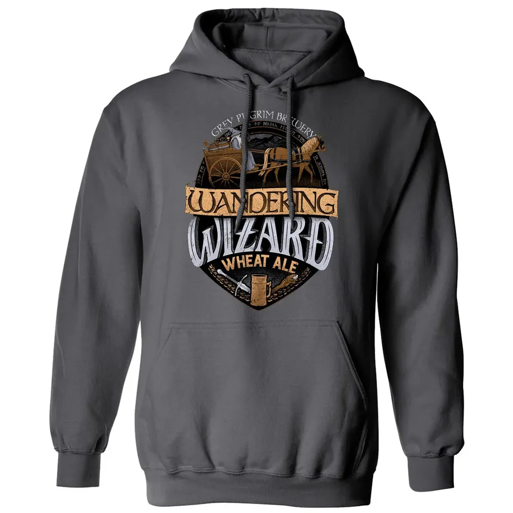 Wandering Wizard Wheat Ale Classic Unisex Hoodie - 7