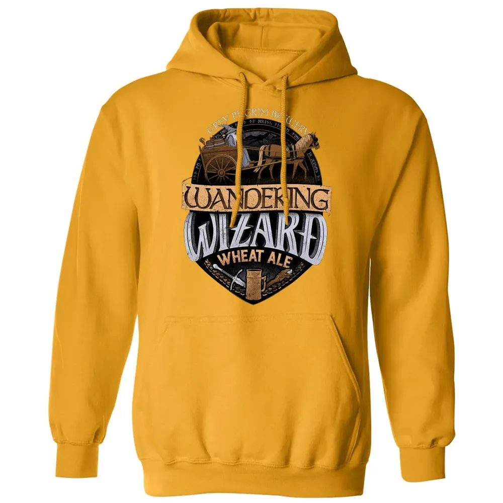 Wandering Wizard Wheat Ale Classic Unisex Hoodie - 12