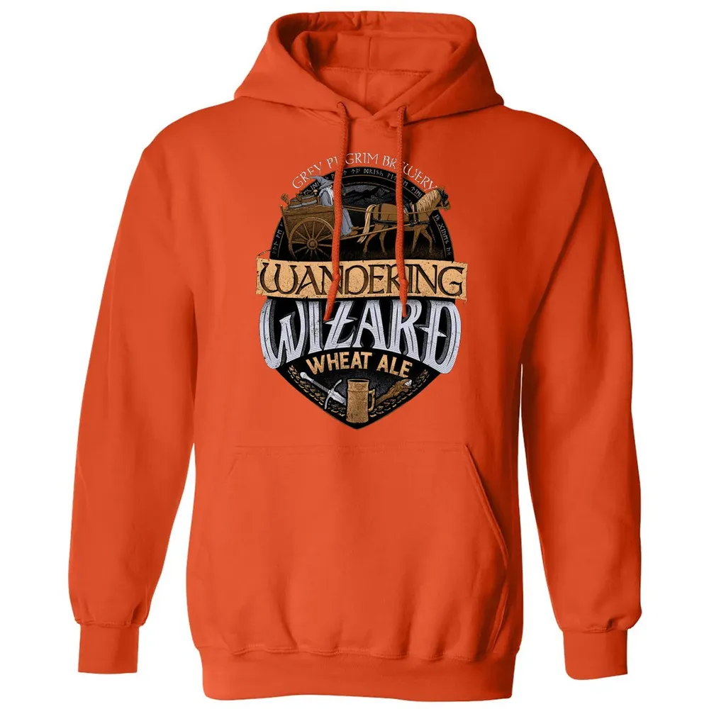 Wandering Wizard Wheat Ale Classic Unisex Hoodie - 10