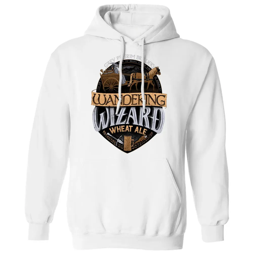 Wandering Wizard Wheat Ale Classic Unisex Hoodie - 11