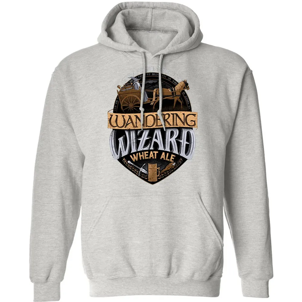 Wandering Wizard Wheat Ale Classic Unisex Hoodie - 8