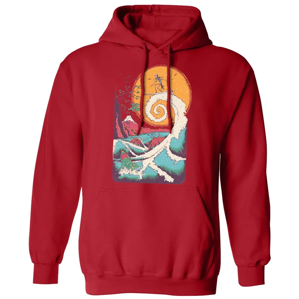 Surf Before Christmas Classic Unisex Hoodie - 5