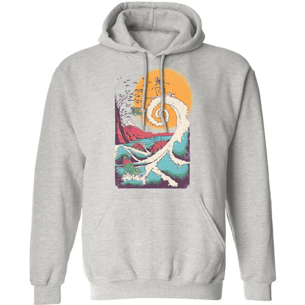 Surf Before Christmas Classic Unisex Hoodie - 8