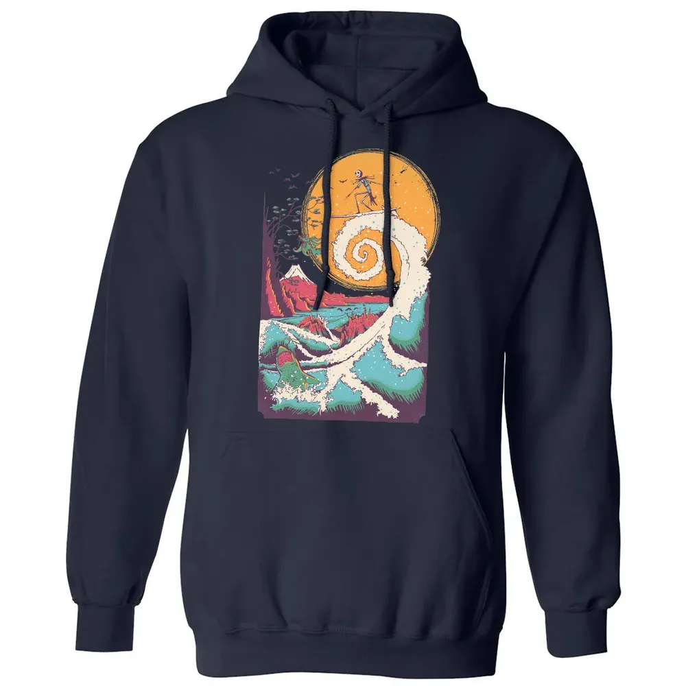 Surf Before Christmas Classic Unisex Hoodie - 2