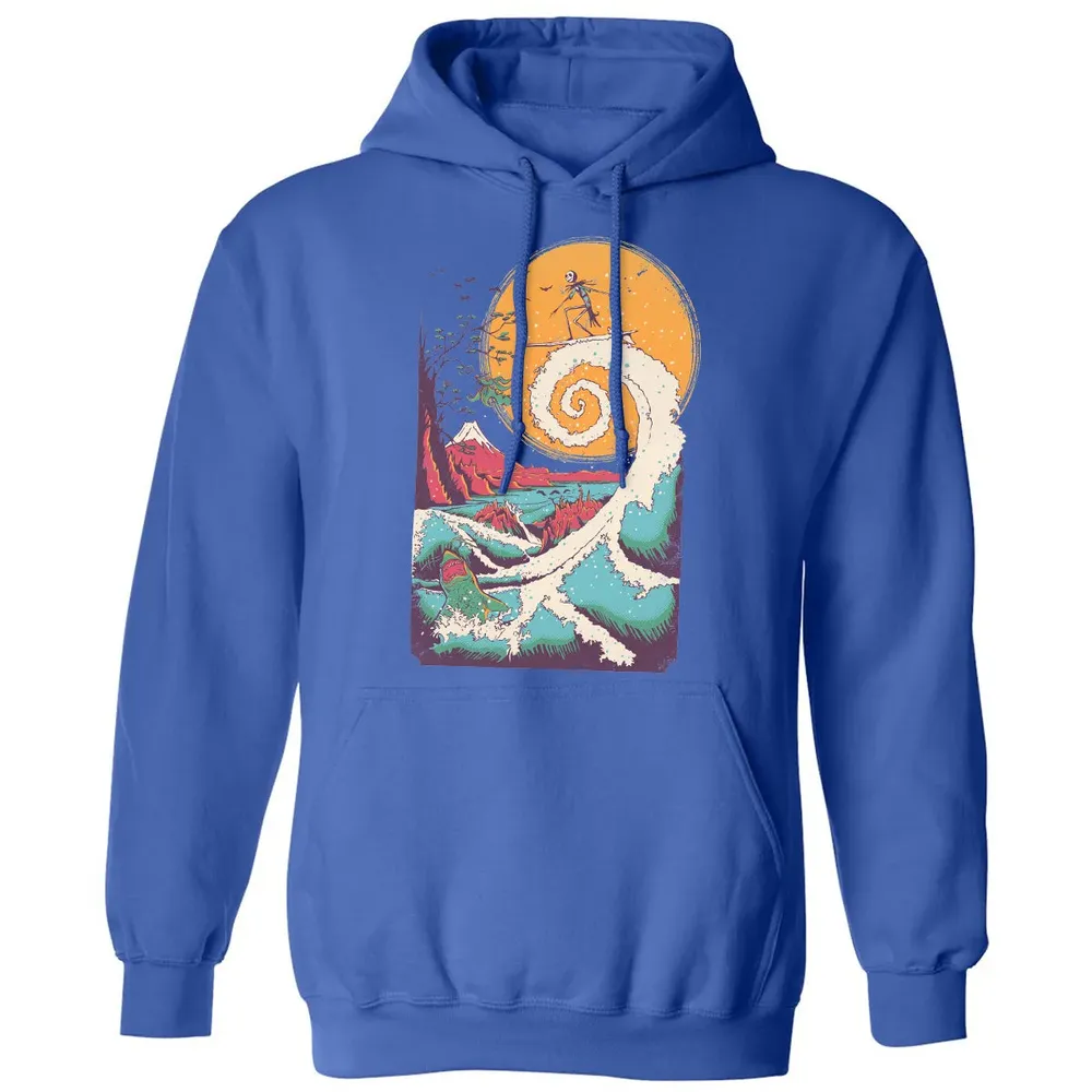 Surf Before Christmas Classic Unisex Hoodie - 9