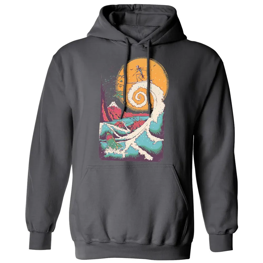 Surf Before Christmas Classic Unisex Hoodie - 7