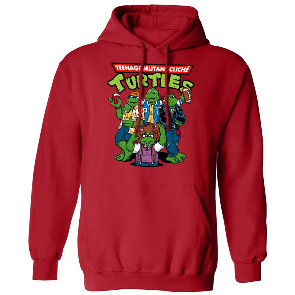 ClicheÌ Turtles Classic Unisex Hoodie - 5