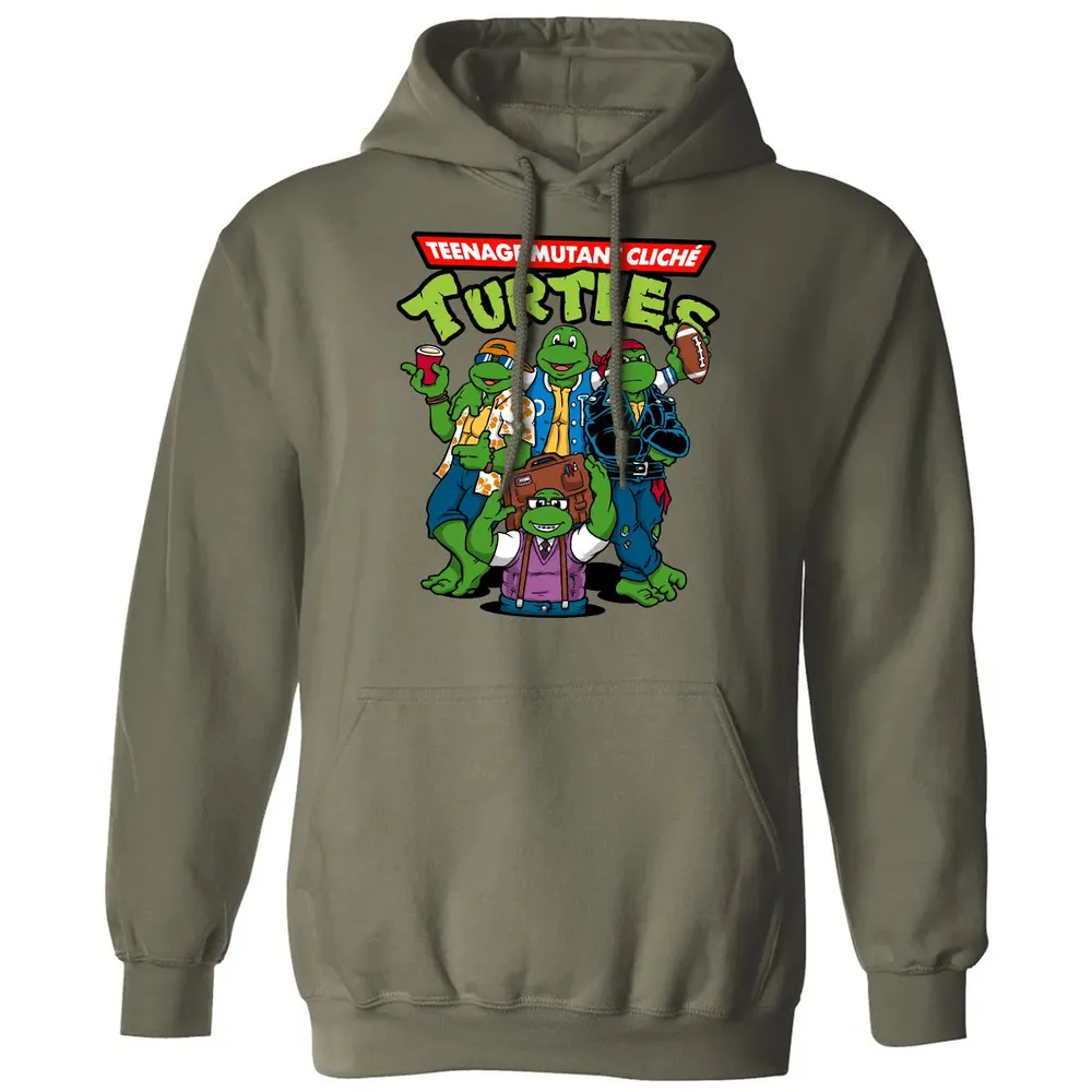 ClicheÌ Turtles Classic Unisex Hoodie - 4