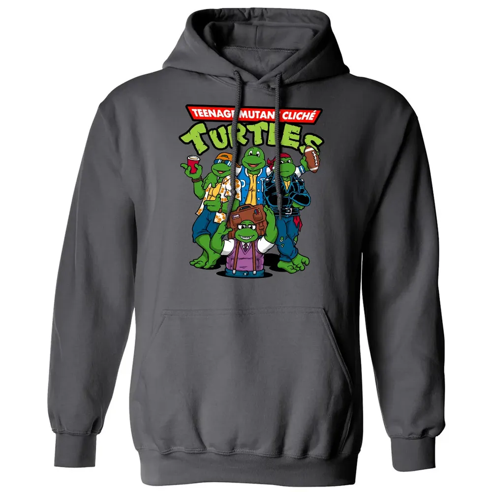 ClicheÌ Turtles Classic Unisex Hoodie - 7