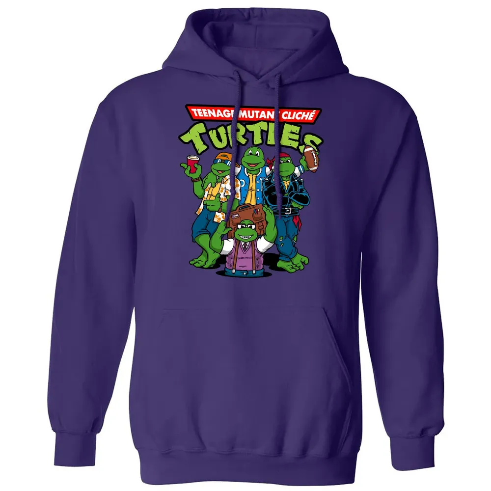 ClicheÌ Turtles Classic Unisex Hoodie - 6