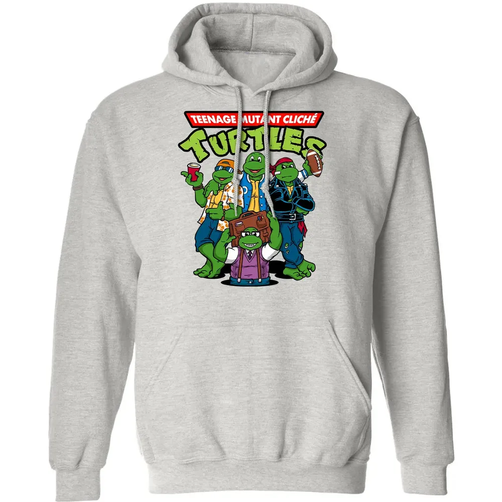 ClicheÌ Turtles Classic Unisex Hoodie - 8