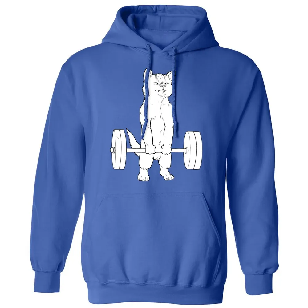 Cat Deadlift Powerlifting Classic Unisex Hoodie - 9