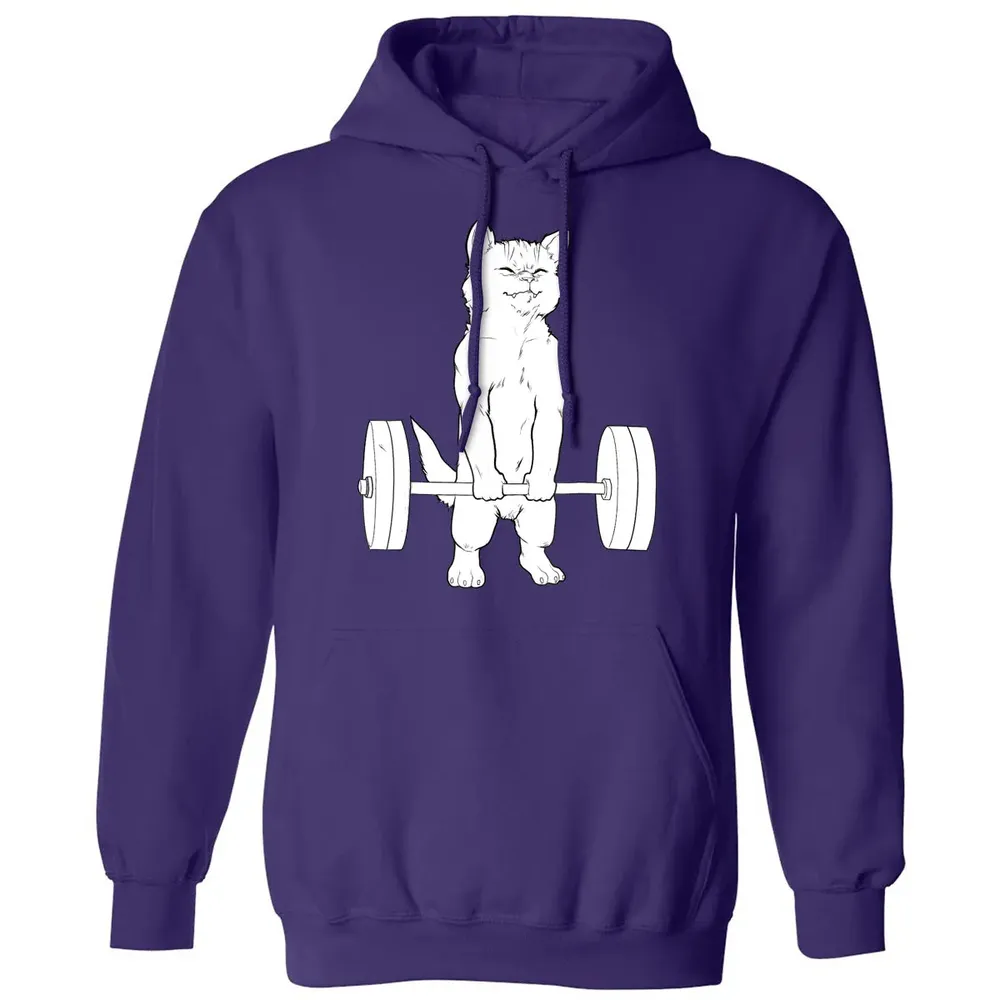 Cat Deadlift Powerlifting Classic Unisex Hoodie - 6
