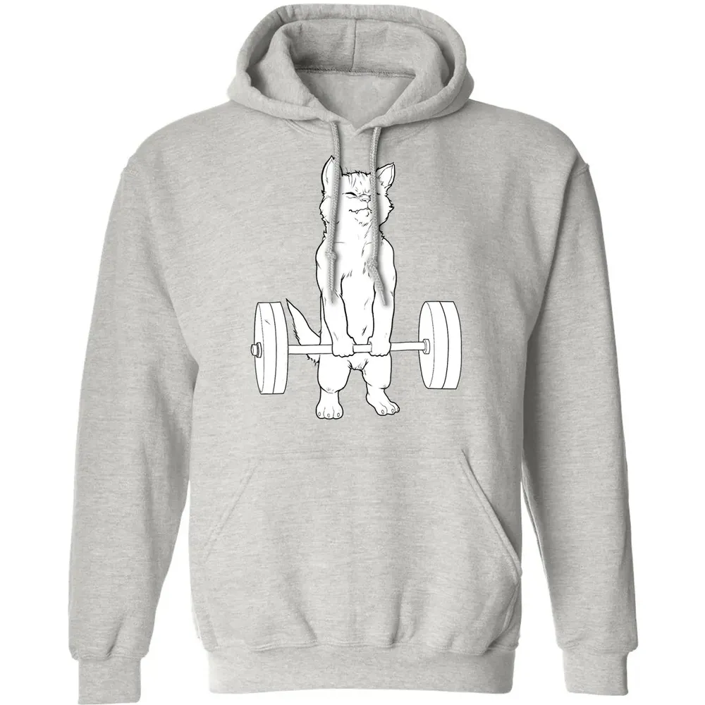 Cat Deadlift Powerlifting Classic Unisex Hoodie - 8