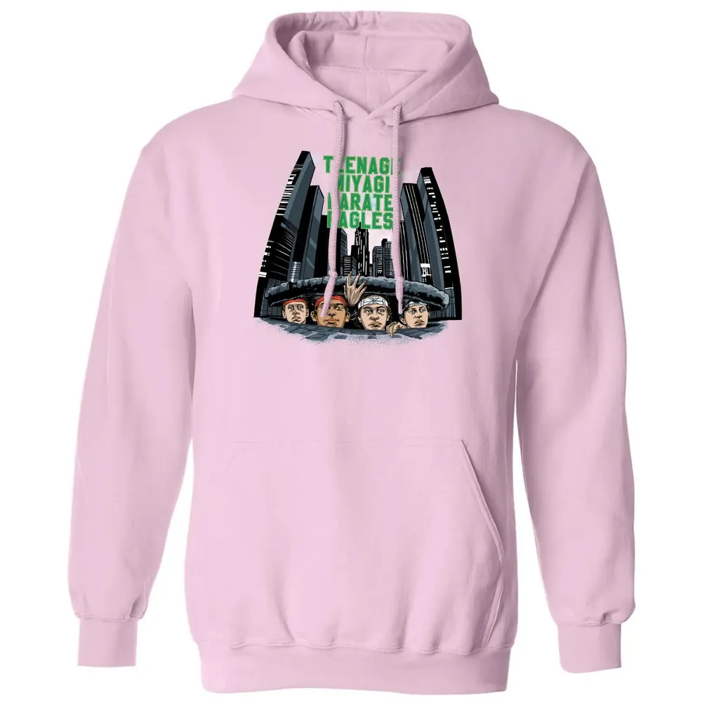 nage Miyagi Karate Eagles Classic Unisex Hoodie - 3