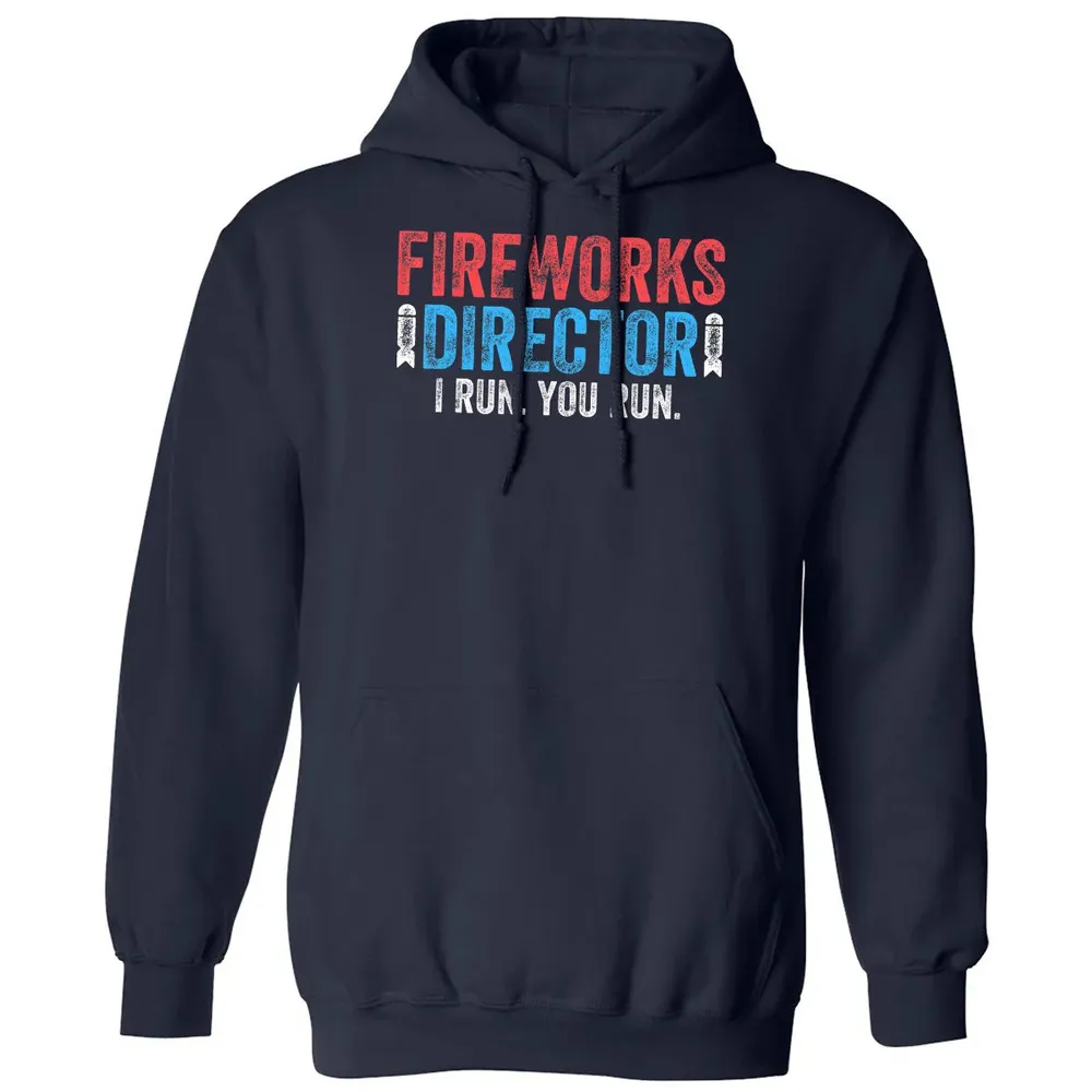 Fireworks Director  4th of July Gif Classic Unisex Hoodie - 2