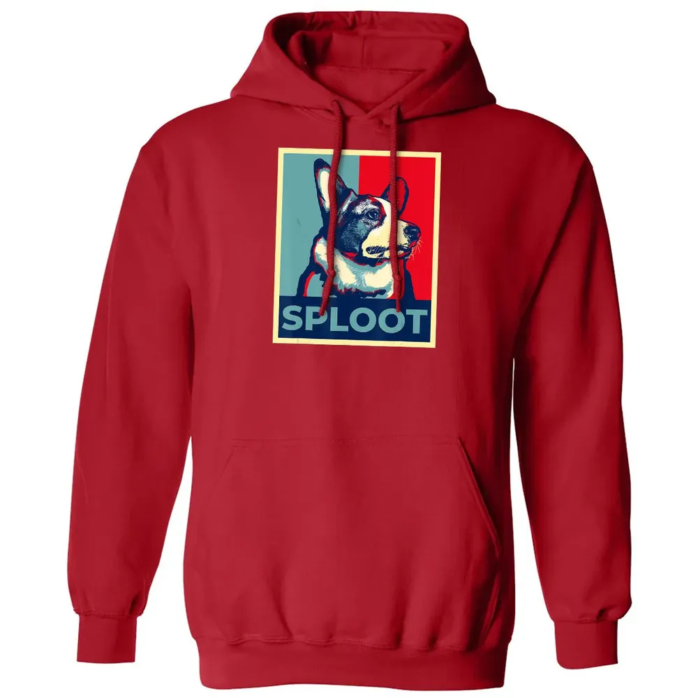 Funny Corgi Meme Election 2020 Obama Hope Campaign Poster Classic Unisex Hoodie - 5