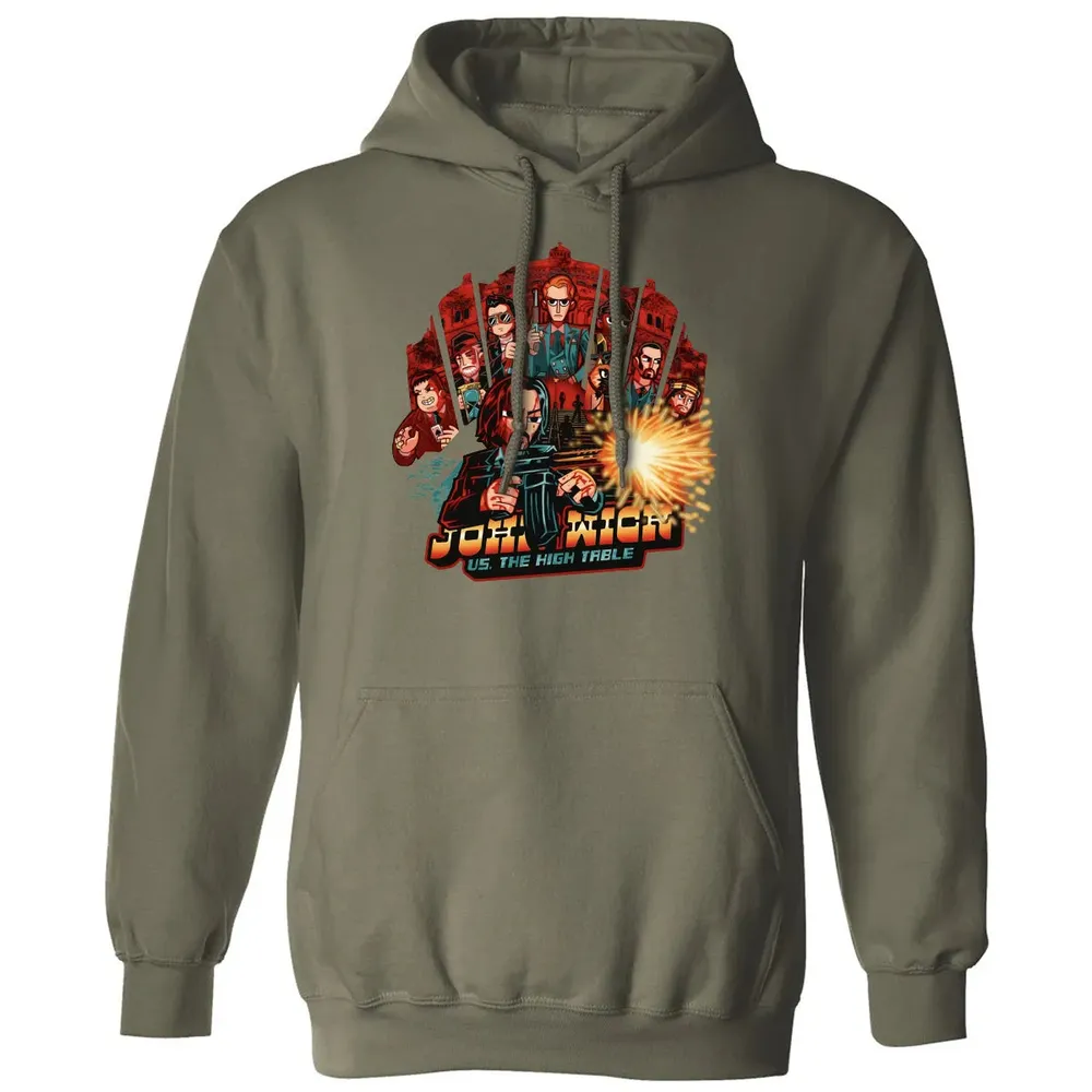 JW vs. High Table Classic Unisex Hoodie - 4
