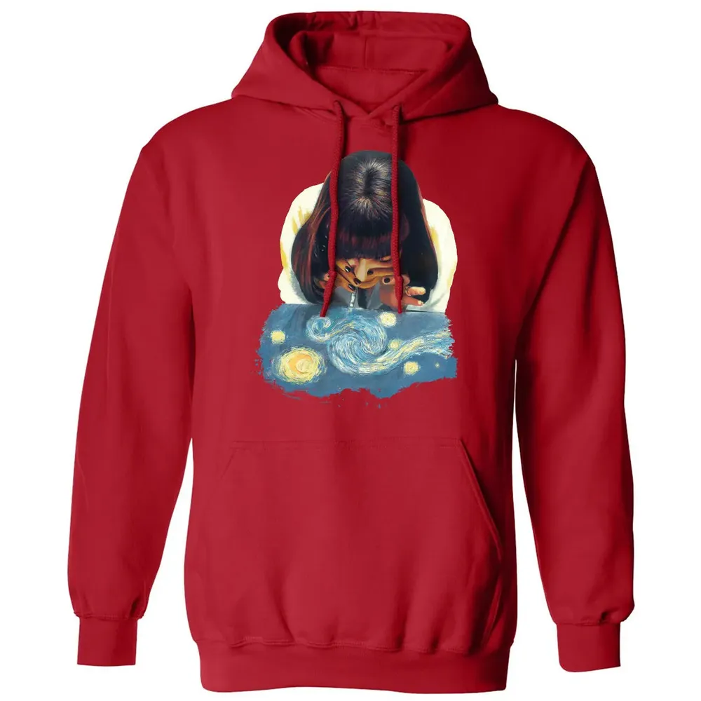 Mia Wallace Starry Night Classic Unisex Hoodie - 5