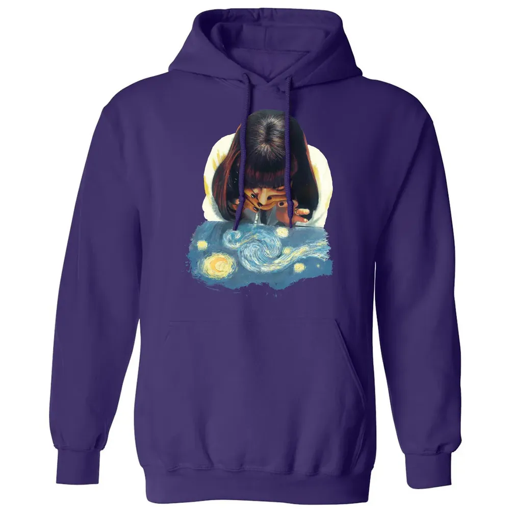 Mia Wallace Starry Night Classic Unisex Hoodie - 6