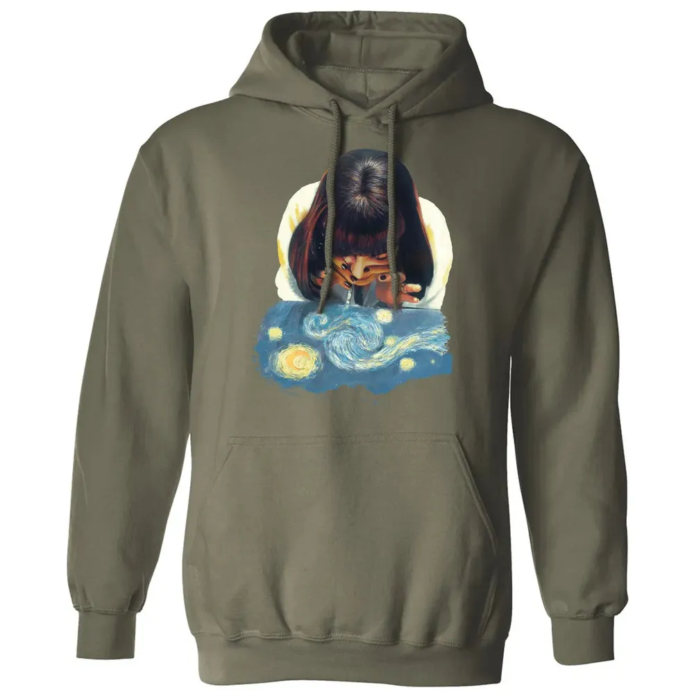 Mia Wallace Starry Night Classic Unisex Hoodie - 4