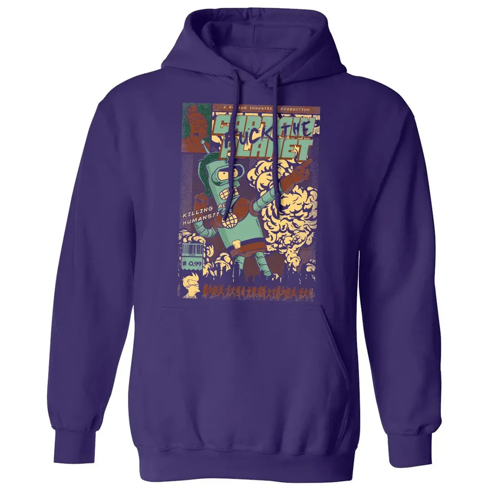 Captain Planet Classic Unisex Hoodie - 6