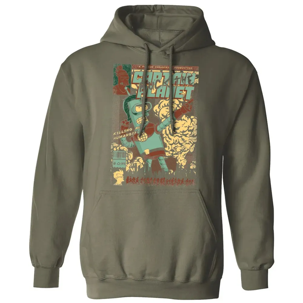 Captain Planet Classic Unisex Hoodie - 4