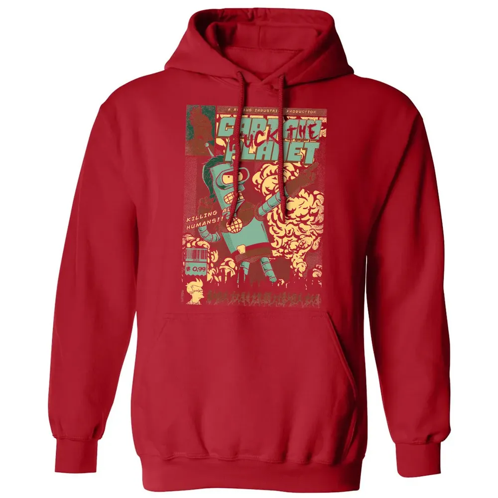 Captain Planet Classic Unisex Hoodie - 5