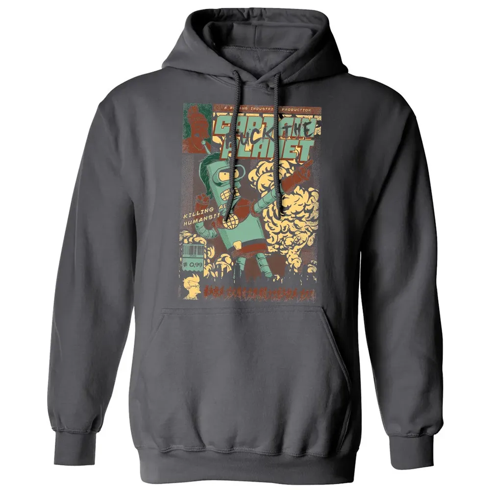 Captain Planet Classic Unisex Hoodie - 7