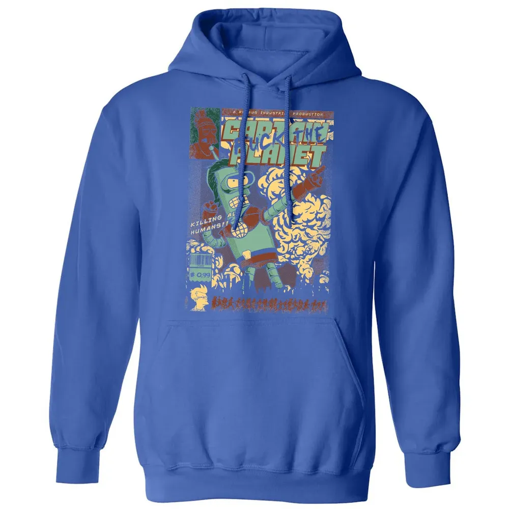Captain Planet Classic Unisex Hoodie - 9