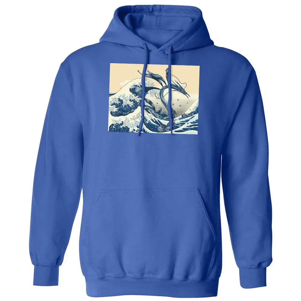 The Great Wave off Altissia Classic Unisex Hoodie - 9