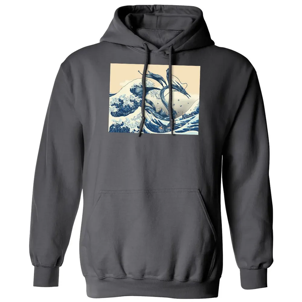 The Great Wave off Altissia Classic Unisex Hoodie - 7