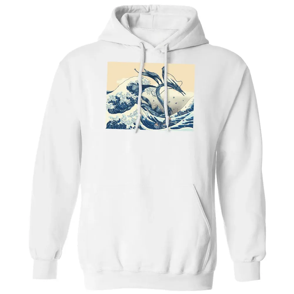 The Great Wave off Altissia Classic Unisex Hoodie - 11
